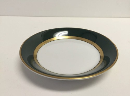 FITZ & FLOYD RENAISSANCE DARK GREEN (set of 4) CUPS AND SAUCERS New - Picture 9 of 9