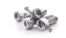 50-100PCS Cap Screw Bolts Metric Thread M3 304 Stainless Steel Hex Socket Head