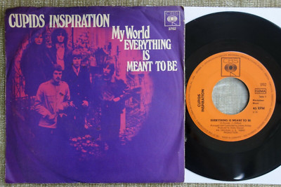 Cupids Inspiration    My World 7'' CBS    3702  Germany 1968  Beat