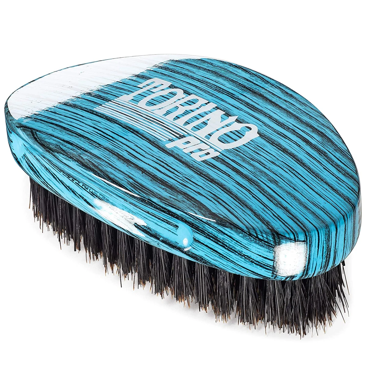 Torino Pro Medium Hard Palm Curve Wave Brush by Brush King 1770 360 Curved