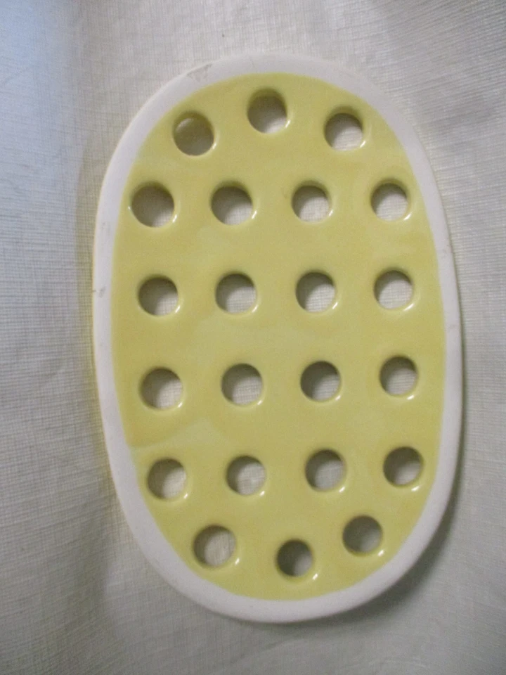 Florero Rana Florero Solo Tapa Cerámica Amarilla Southern Living at Home Organizarlo Fácil Foto 2 de 4