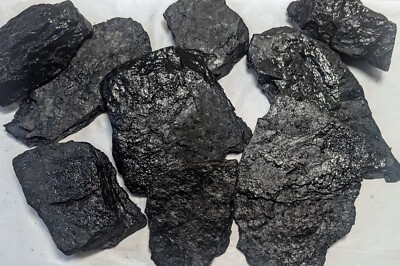2pc COAL Anthracite Bituminous (5-8 oz each) Forage E. KY Deep Mine *RANDOM* G3