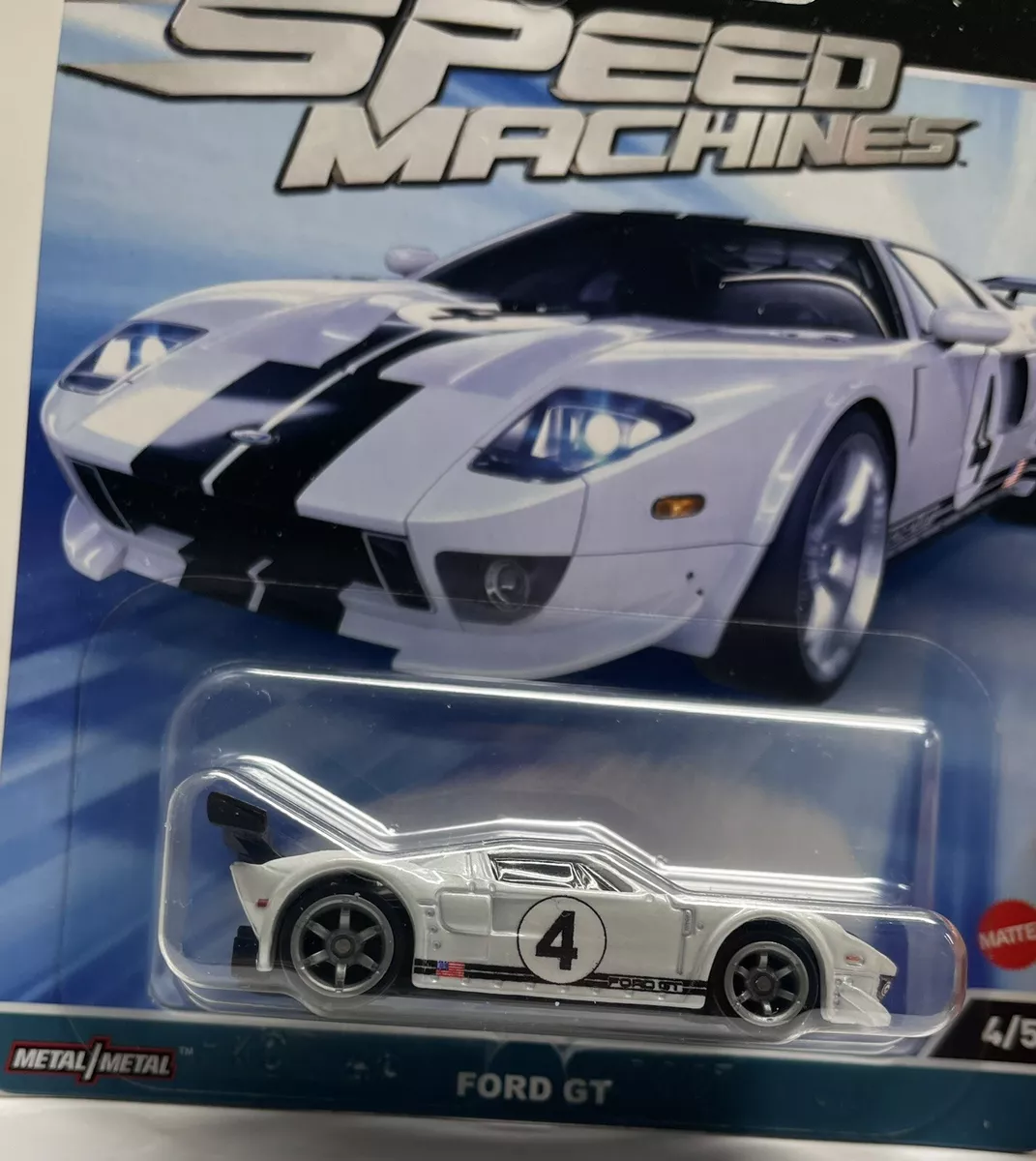 HOT WHEELS 2023 CAR CULTURE, SPEED MACHINES, FORD GT. #4/5