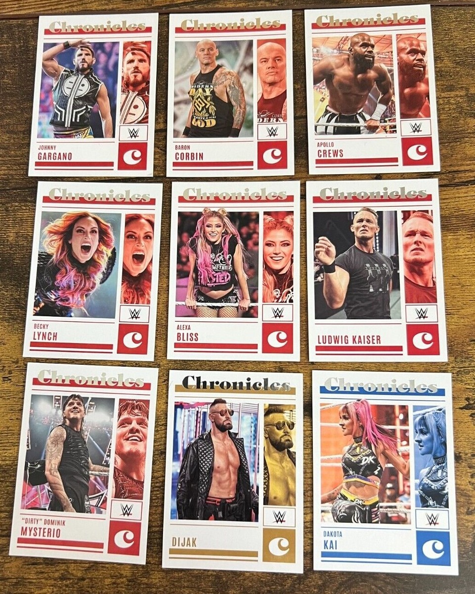 2023 (2024) Panini Chronicles WWE - CHRONICLES - Set Builder #1