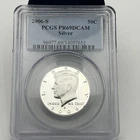 2006 S 50C Silver Kennedy Half Dollar PCGS PR69DCAM