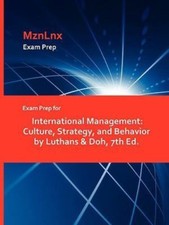 Exam Prep For International Management by Luthans &, Doh, Brand New, Free shi...