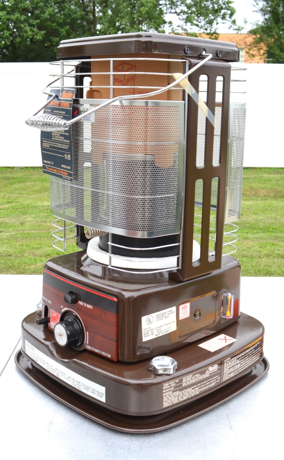 NEW OLD STOCK ALADDIN TempRite Series Portable Kerosene Heater * Made