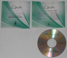 The Libertine Soundtrack Michael Nyman score - U.S. promo cd 