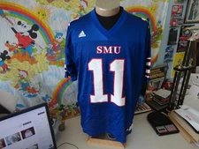 SMU Mustangs Football Jersey Adult Size L