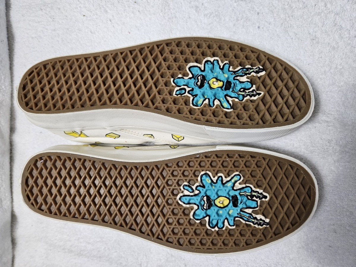 Vans Vault Spongebob Checkerboard Og Classic Slip On Mens Size