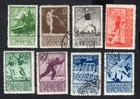 USSR 1938 stamps Zagor#558-565 START22%ONLY used CV=32$