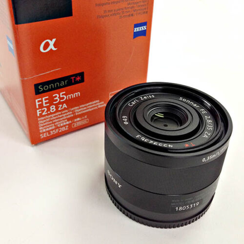 Sony Sonnar T FE 35mm f/2.8 ZA Lens - SEL35F28Z - Picture 1 of 2