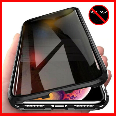 Funda Estuche de Privacidad Cover para iPhone XR XS 15 14 13 12 11 Pro MAX Plus