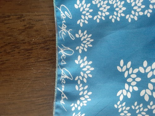 Vintage Warden Brooks Ltd New York Scarf 10"x46 1/2" - Picture 4 of 9