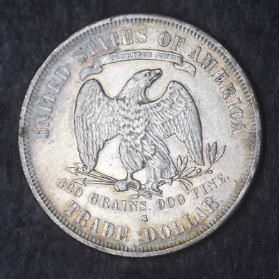 エジプト切手1914年発行ピクトリアルセット【超レア】 1877-S Trade Dollar 420 Grains .900 Fine Silver $1 - COINGIANTS