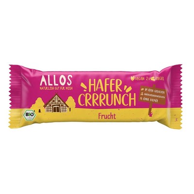 Hafercrrrunch Riegel - Frucht 50g | ALLOS