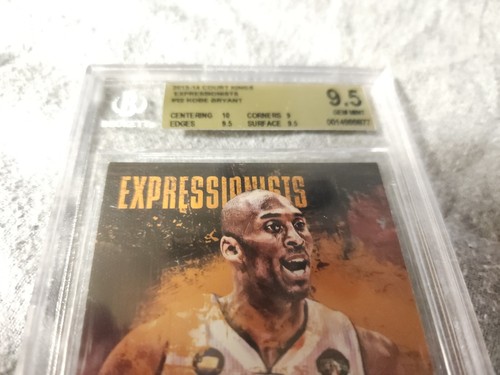 Kobe Bryant 2013-14 Panini Court Kings Expressionists BGS Graded 9.5 Gem Mint - Picture 4 of 5