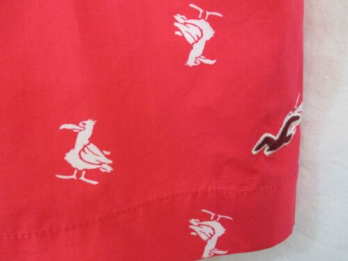 Hollister Junior Damen rosa/weiß ärmellos Fit & Flare Kleid Möwen XS - Bild 3 von 7
