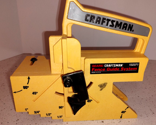 SEARS CRAFTSMAN FENCE GUIDE SYSTEM 932371 MADE IN USA
