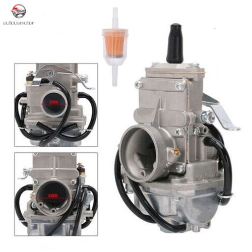Flat Slide Carburetor Carb For Mikuni TM28 28MM 150cc-200cc VM28-418 Motorcycle - Picture 2 of 6