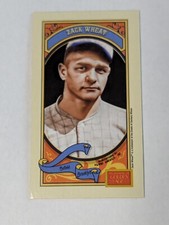 2014 Panini Golden Age MONO BLUE BACK Mini #32 Zack Wheat (Brooklyn Dodgers)