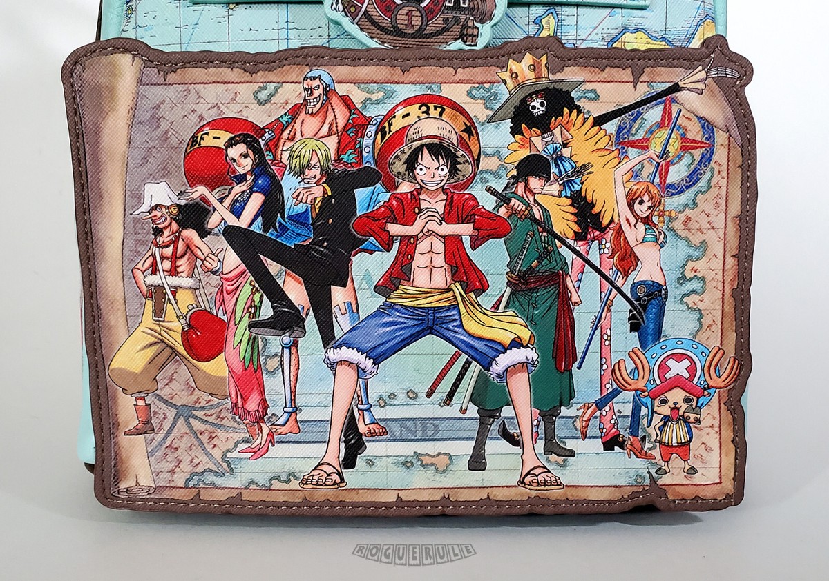 🚦Loungefly One Piece Straw Hat Crew 25th Anniversary Mini 🚦Loungefly One Piece Straw Hat Crew 25th Anniversary Mini