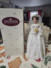 Ashton Drake Galleries Belle Porcelain Doll. No COA. Vintage.