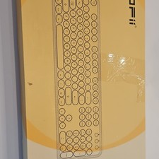 LOFREE Mechanical Keyboard Yellow English QWERTY Standard Layout Wired USB