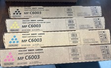 Genuine Ricoh Savin Lanier MP C6003 841849 841850 841851 841852 Toner Set