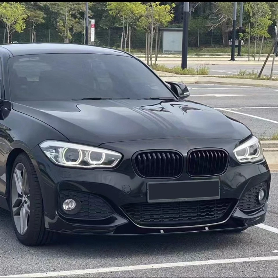 Sport Frontlippe Klavierschwarz Spoilerlippe für BMW 1er F20 F21 ab 2015 M-Paket - Bild 3 von 4