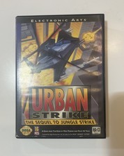 Urban Strike the sequel to the jungle (Sega Genesis, 1994) AUTHENTIC Game & Case