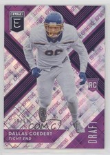2018 Elite Draft Picks Aspirations Purple Variation /99 Dallas Goedert #125 1u6