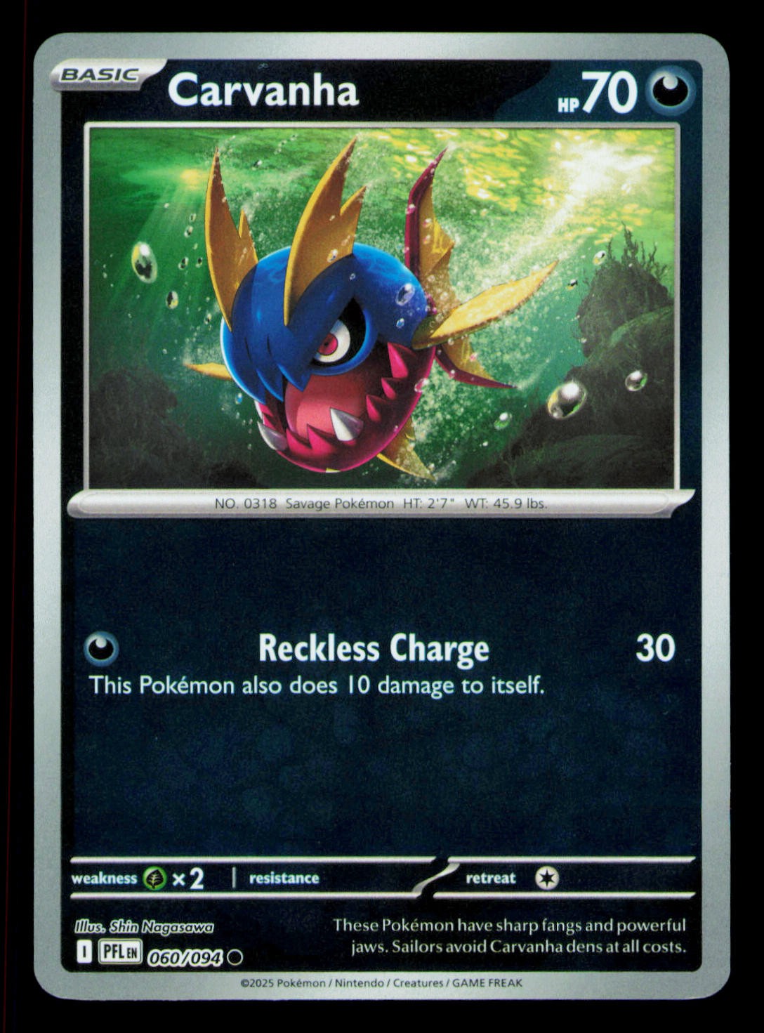 Carvanha Common ME02: Phantasmal Flames 060/094 NM