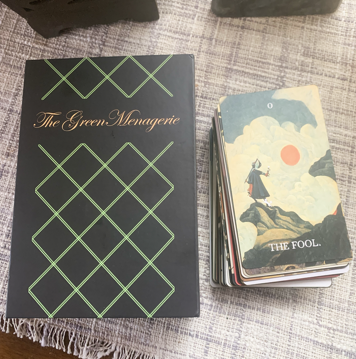 The Green Menagerie Tarot - RARE OOP Indie Deck by Matt Green | eBay