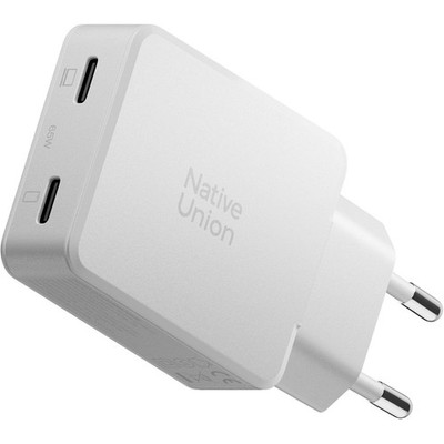 Native Union 65W USB-C Fast GaN Pocket Charger White Ladegerät