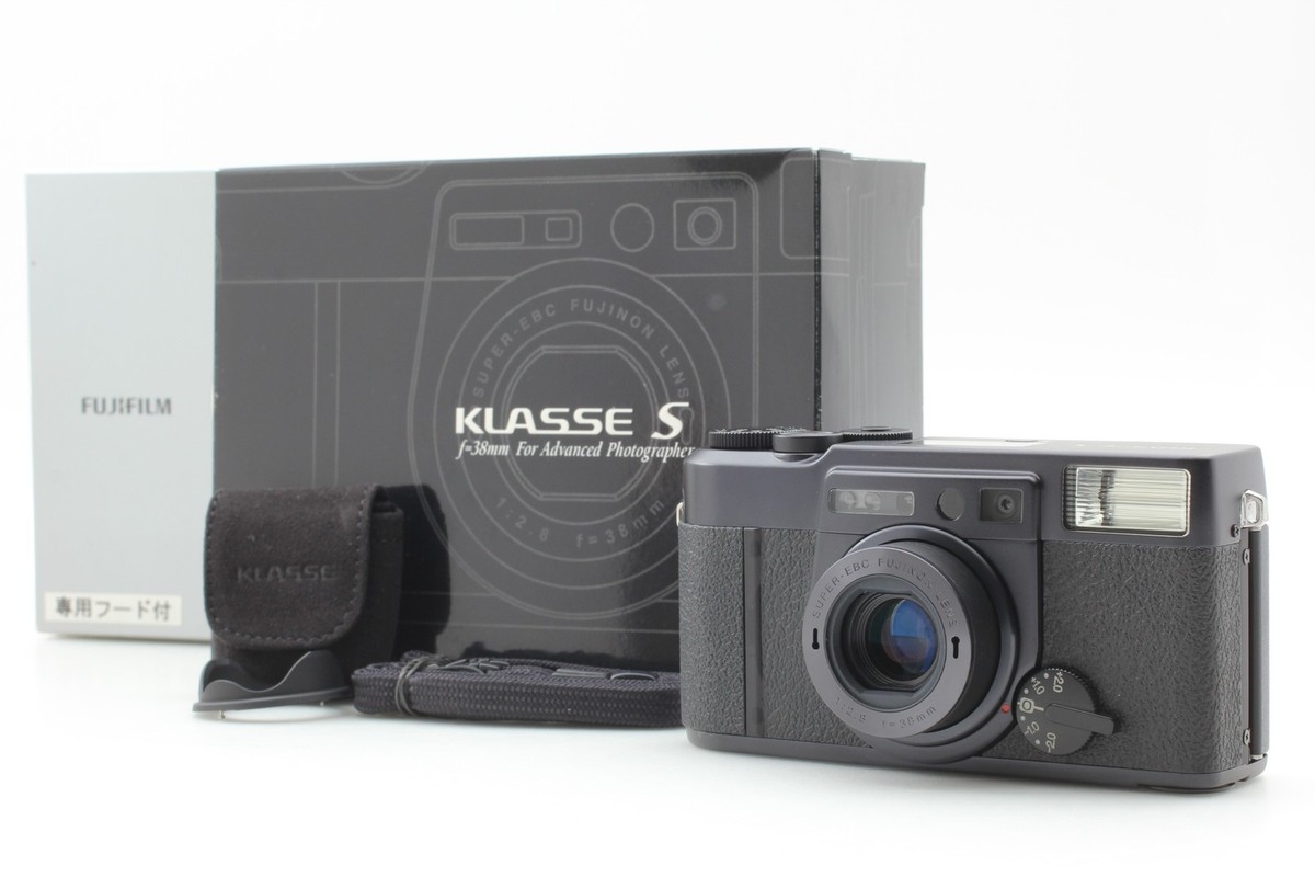 FUJIFILM フジフィルム KLASSE S ブラック 中古】FUJIFILM 富士フイルム KLASSE S ブラック コンパクト