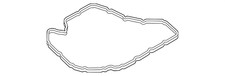 Genuine Volkswagen Oil Pan Gasket 06K-103-649-H