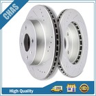 Front Drilled And Slotted Brake Rotors Fits 1991-2002 Saturn SC SC1 SC2 SL1 SW2