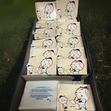 Vintage Mets Baseball Mr. Met Decal Lot Old School Late 60s 70s ( 18x) Lot ⚾️🏟️