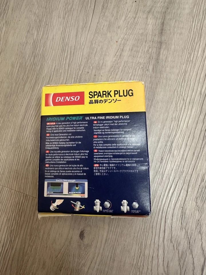 4 PC DENSO IK22 5310 Spark Plug For MG MG6 Audi Porsche Cayenne Volkswage sealed - Image 3 of 4
