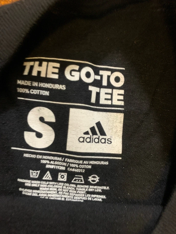 Футболка Tony Parker San Antonio Spurs Adidas размер Small Go To Tee - Изображение 4 из 4