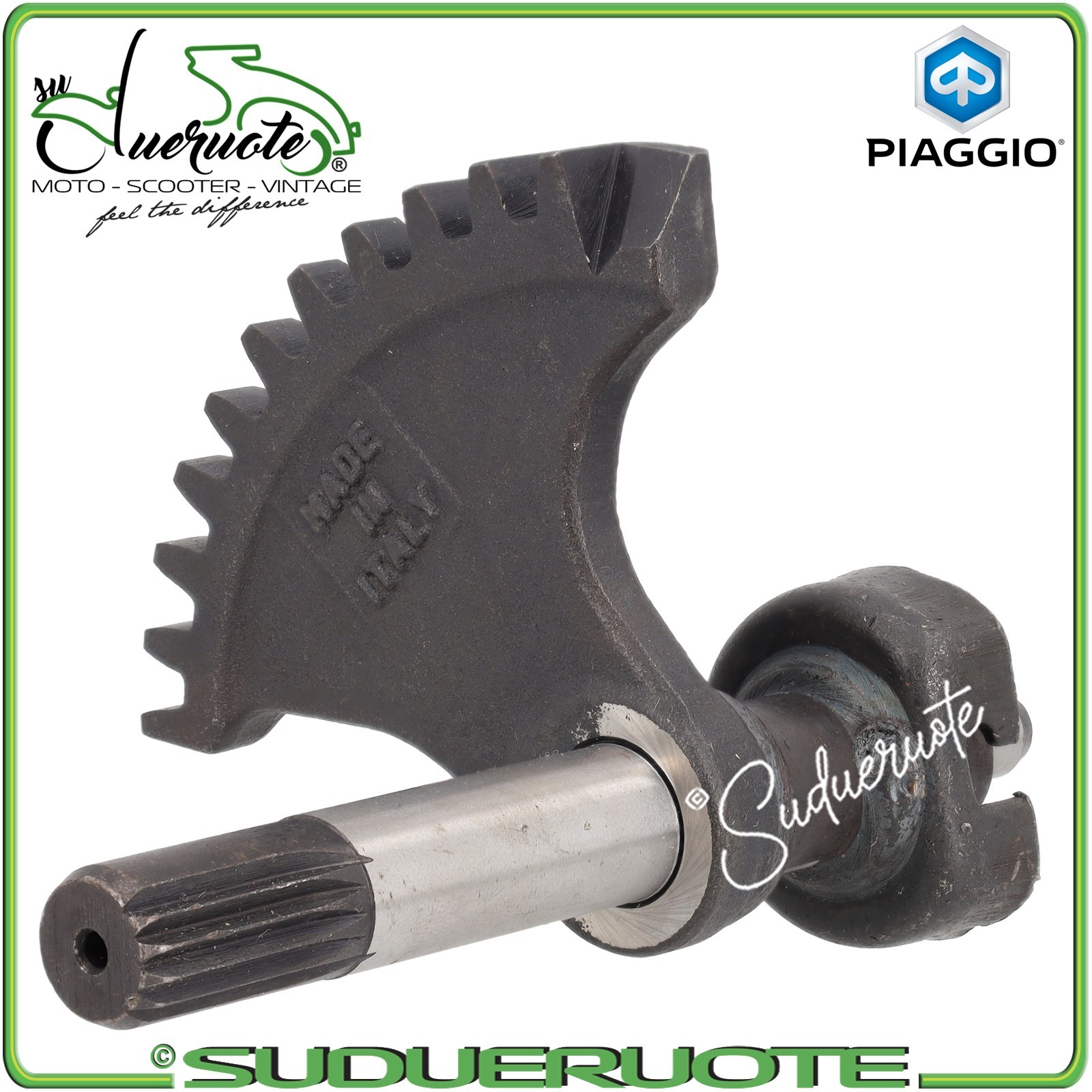 Ingranaggio Leva Avviamento Motore Settore Pedale per Vespa T5 1985-1989 Piaggio
