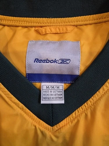 Vintage Reebok Green Bay Packers Pullover Windbreaker Jacket- Size Medium image 4