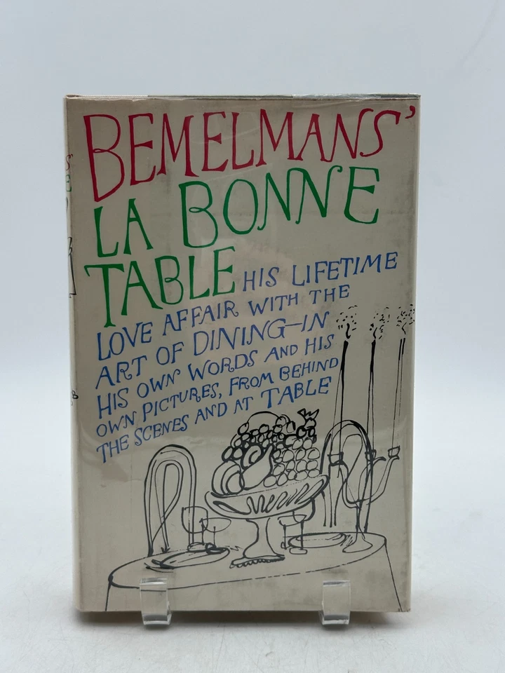 La Bonne Table by Ludwig Bemelmans 1st Print 1964 Hardcover Simon & Schuster - Image 3 of 4