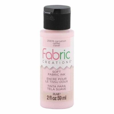 Vibrant Assorted Fabric Ink in Carnation Color