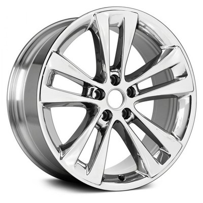 Wheel For 2018 Ford Explorer 20x8.5 Alloy 5 Double Spoke Polished Offset 44mm