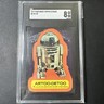 1977 Topps Star Wars Sticker #6 Artoo-Detoo R2-D2 SGC 8 Vint