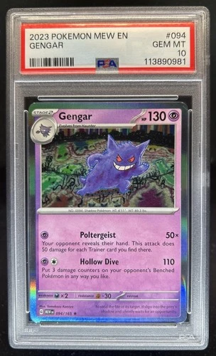 2023 Pokemon SV 151 Gengar #094/165 PSA 10 GEM MINT