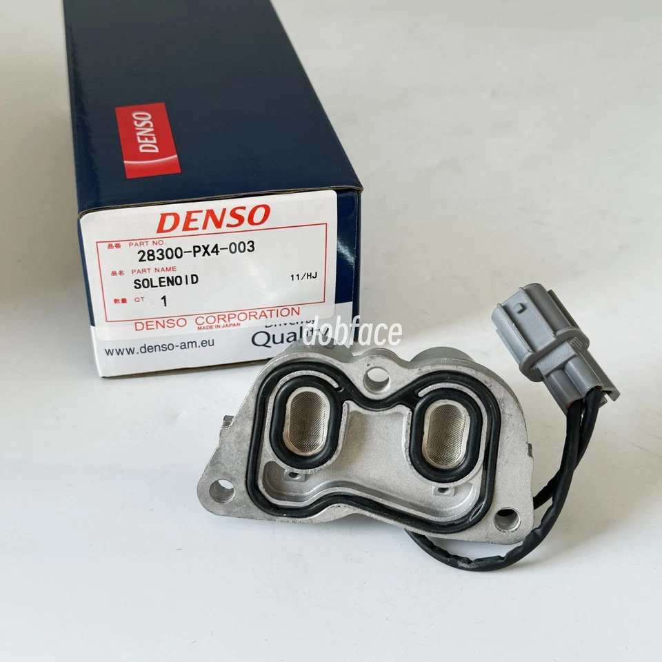 Transmission Lock-up Solenoid for Honda Accord 4 Cylinder Solid 28300-PX4-003 Foto 3 de 4