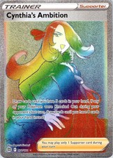Cynthia's Ambition 178/172 Rainbow Rare Brilliant Stars Pokemon Lightly Played on eBay